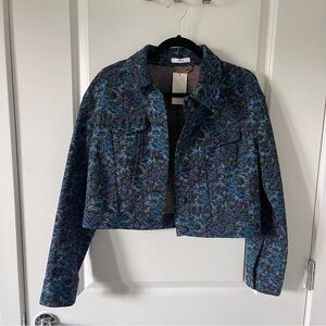 NWT ERDEM floral jacquard jacket, US8